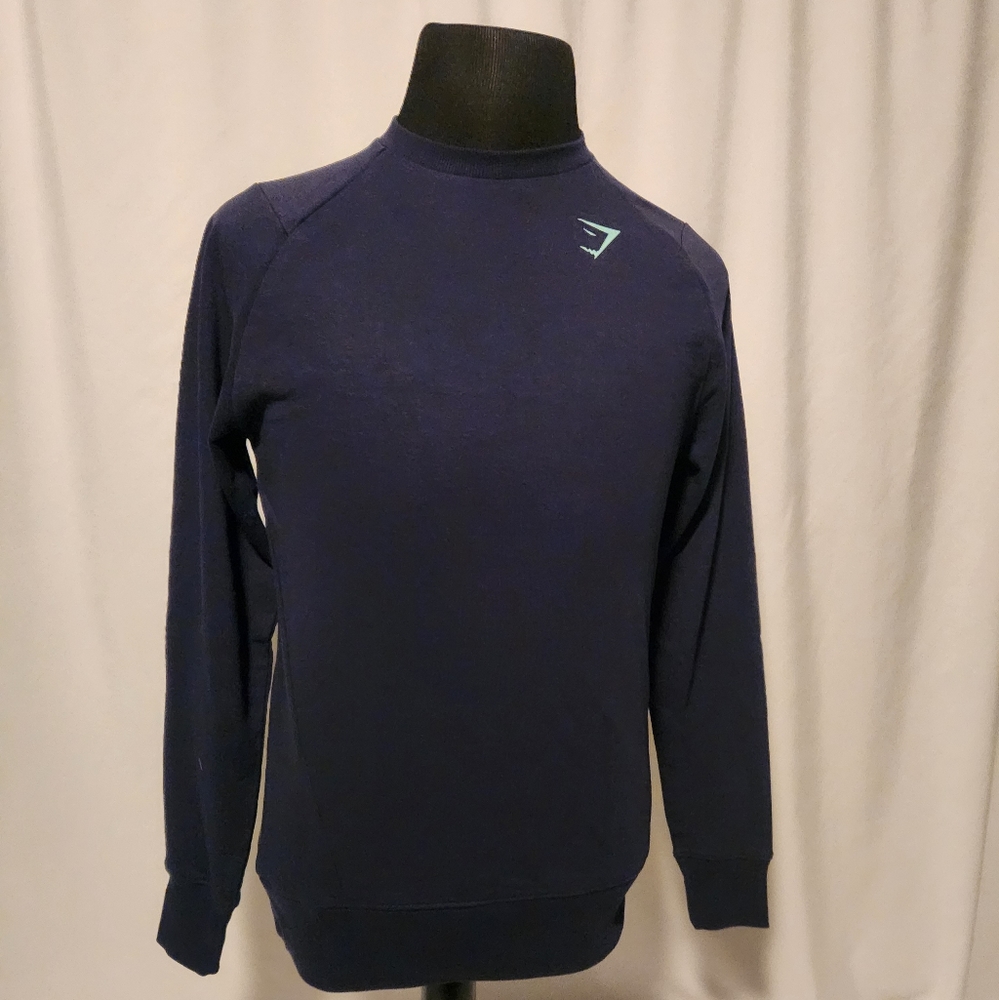 Gymshark Navy Blue XS Men's Sweat Shirt